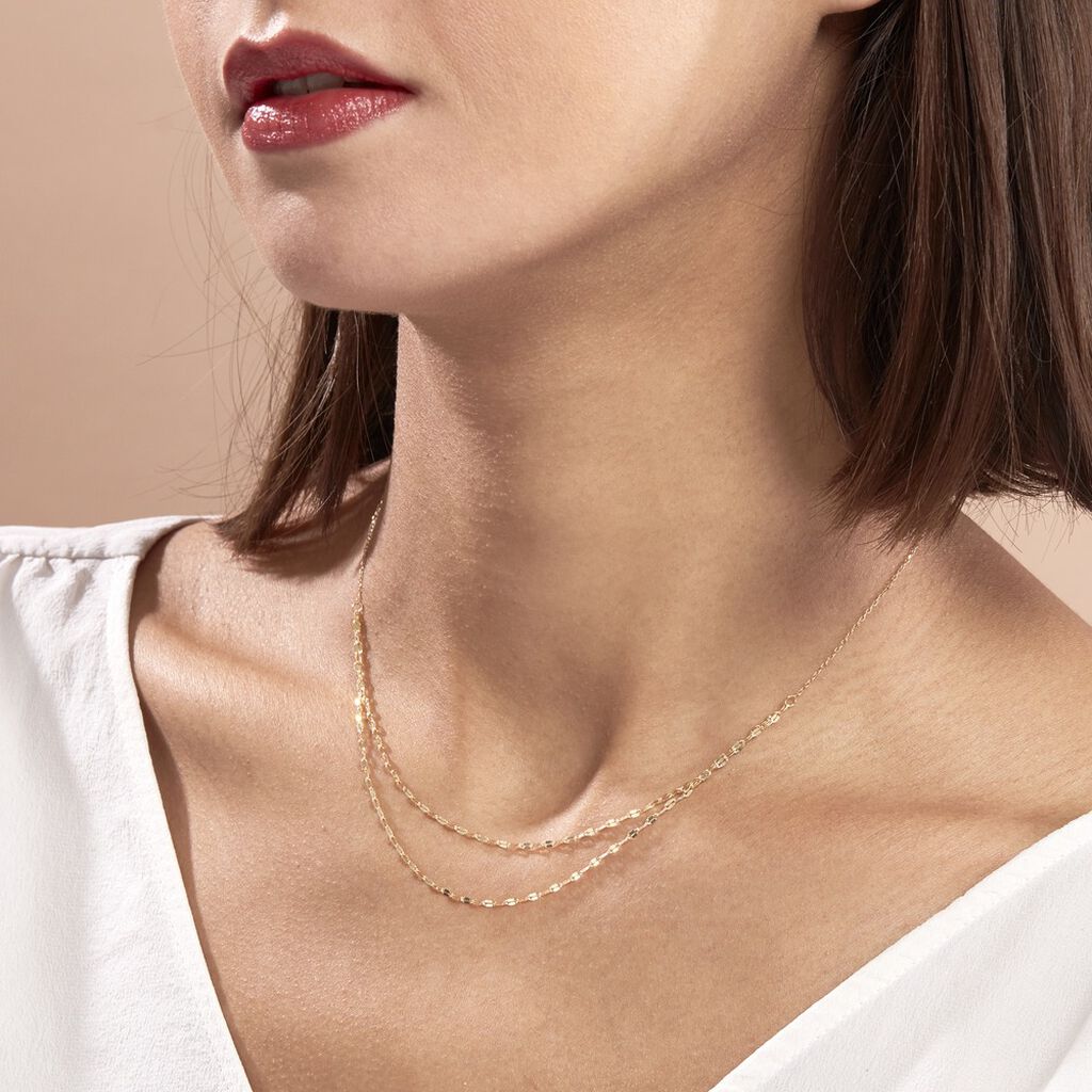 Collier Clareto Or Jaune