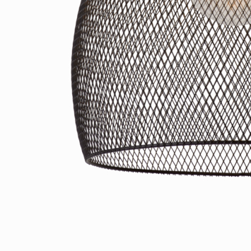 Lucide hanglamp Mesh zwart Ø28 cm