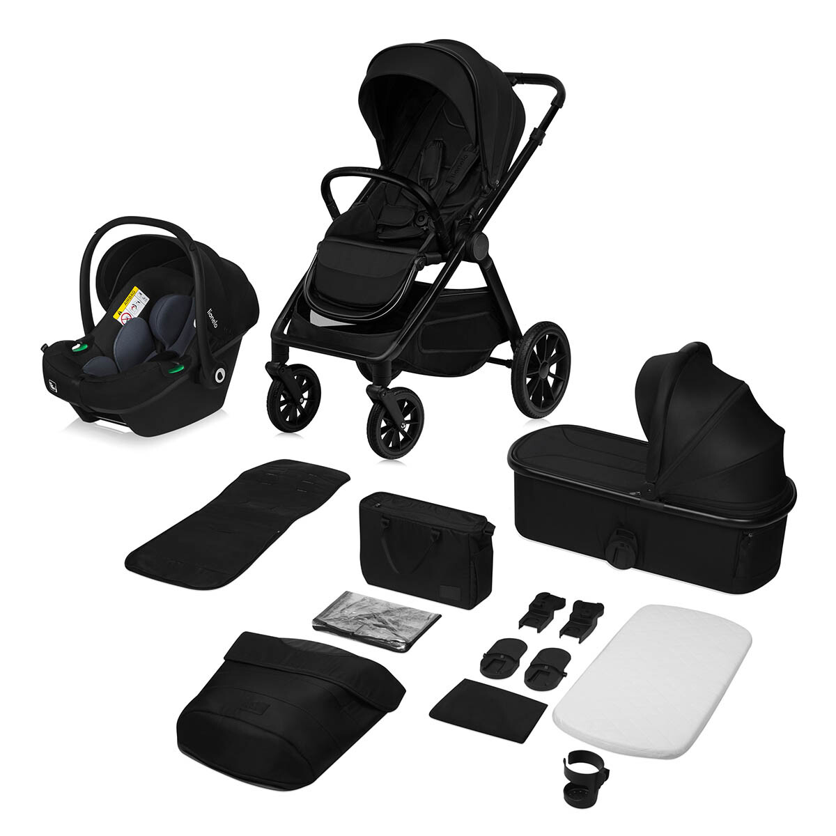 BrandLine Group Sp. zo.o Lionelo Kombikinderwagen Layla 3in1