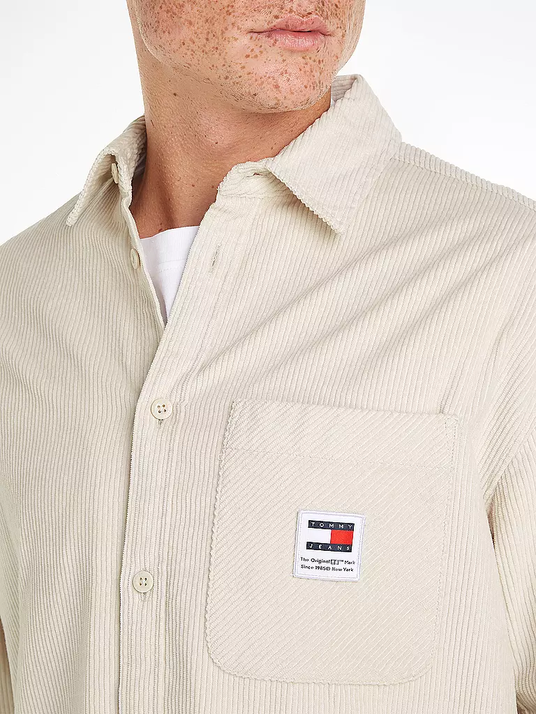 TOMMY JEANS Overshirt beige