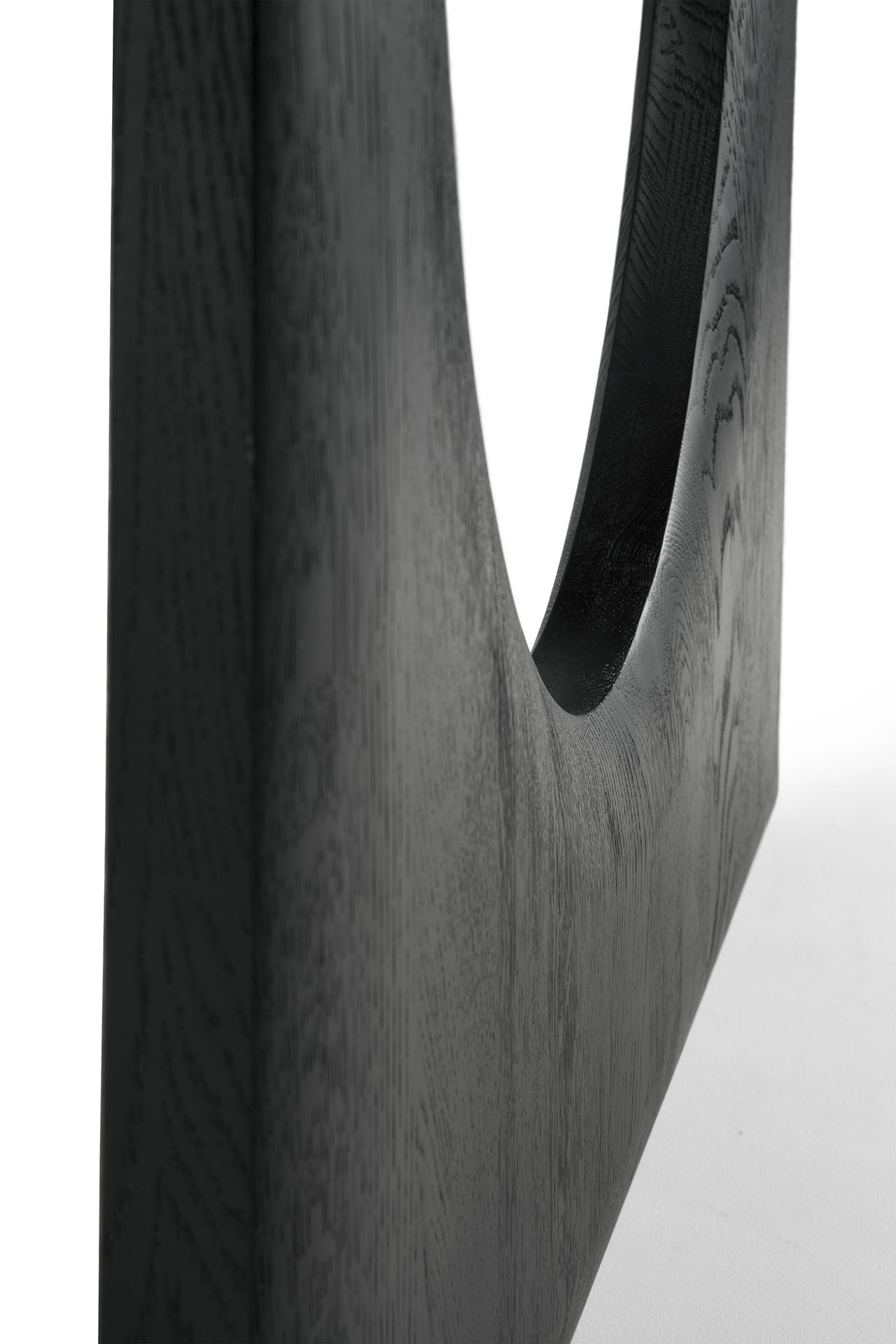 Tafel Geometric - zwart eiken - 220x100