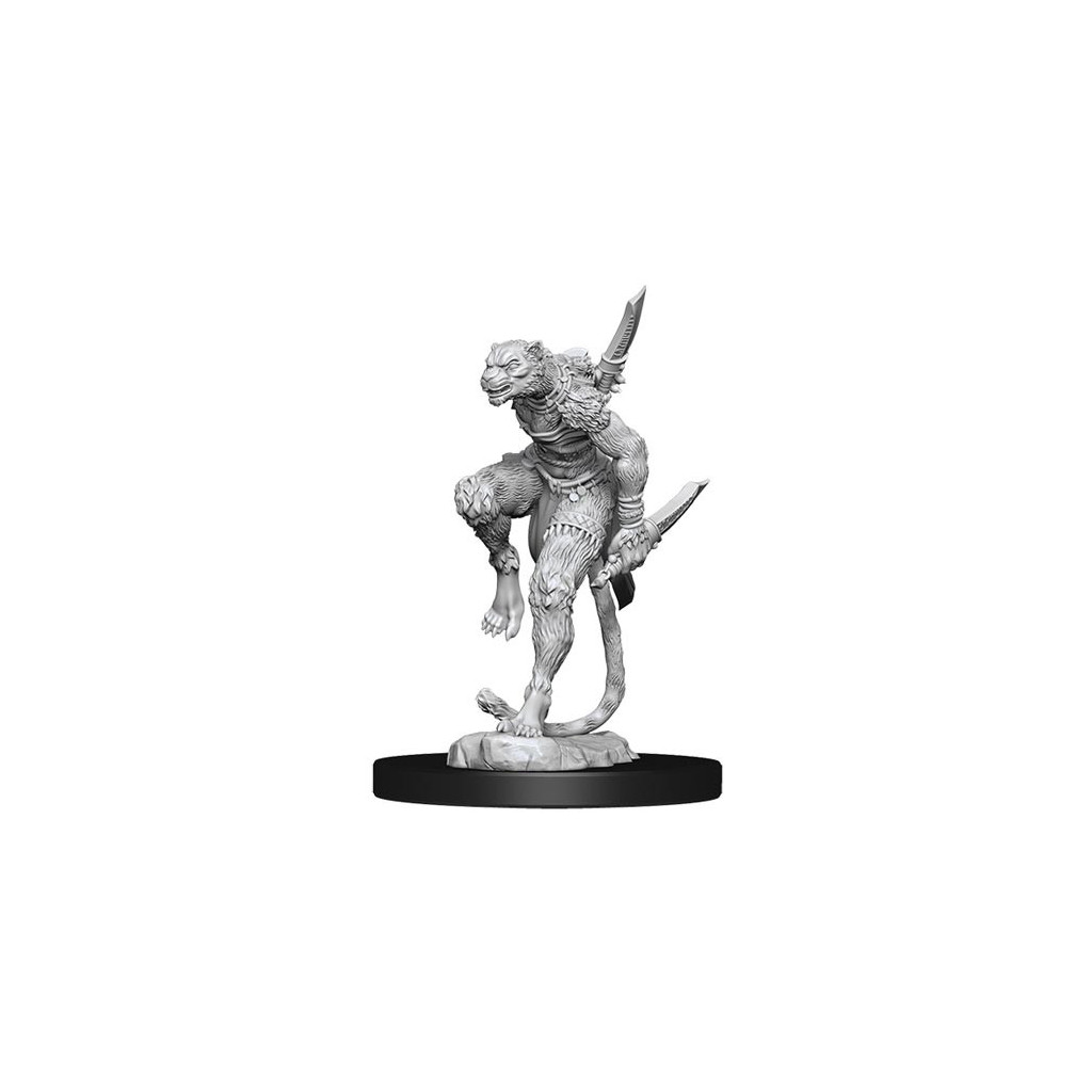 Magic the Gathering Deep Cuts Unpainted Miniatures: Wild Nacatls