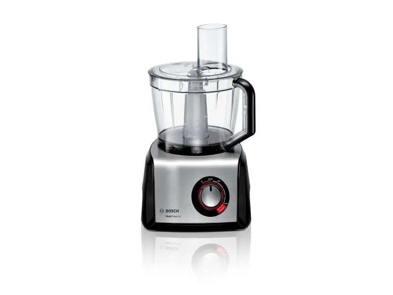Bosch MultiTalent 8 MC812M865 - Køkkenmaskine - 1250 W - børstet rustfrit stål/sort