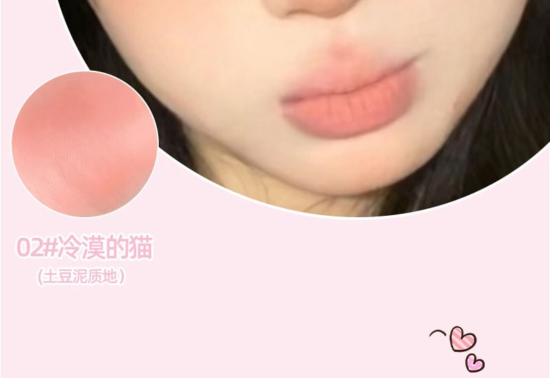 Gege Bear - Kleurrijke zoete blush klei - 4 kleuren
