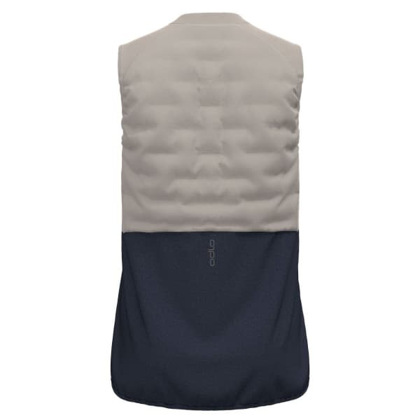 Veste running ODLO ZEROWEIGHT INSULATOR VEST SILVER CLOUD/INDIA INK