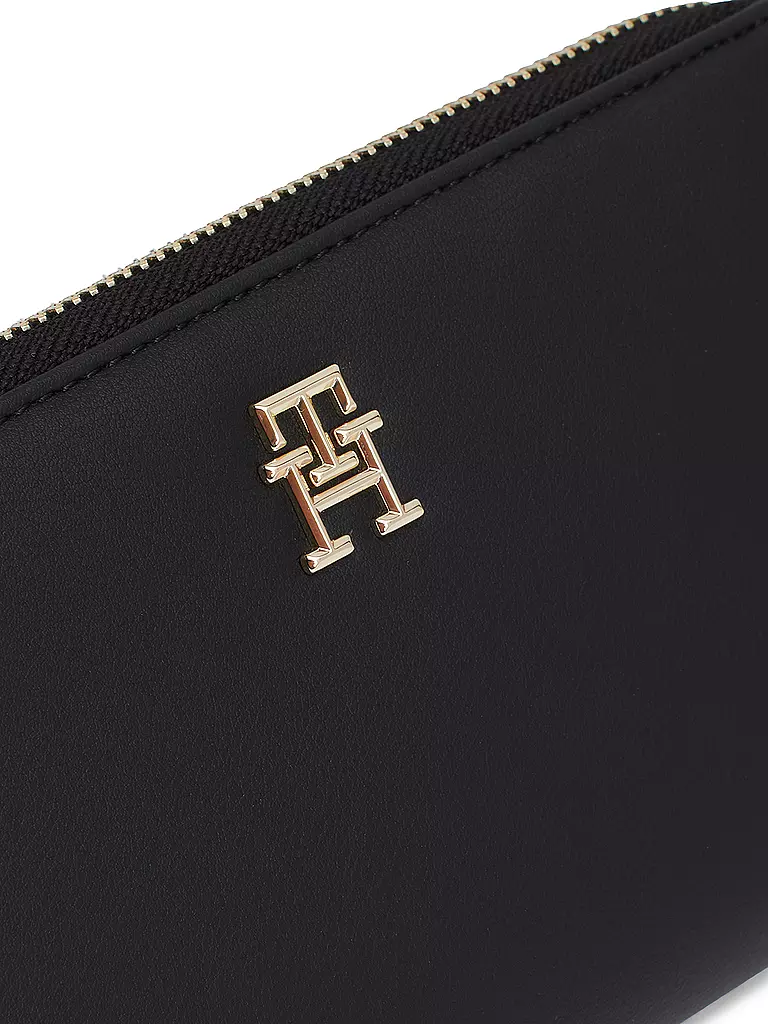 TOMMY HILFIGER Geldbörse POPPY REFORM Large schwarz