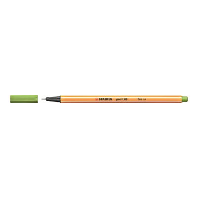 STABILO Point 88 - Feutre fin - 0.4 mm - vert pomme