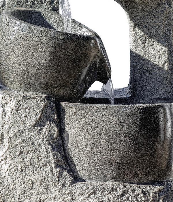 Dehner Polyresin-Gartenbrunnen Circ,