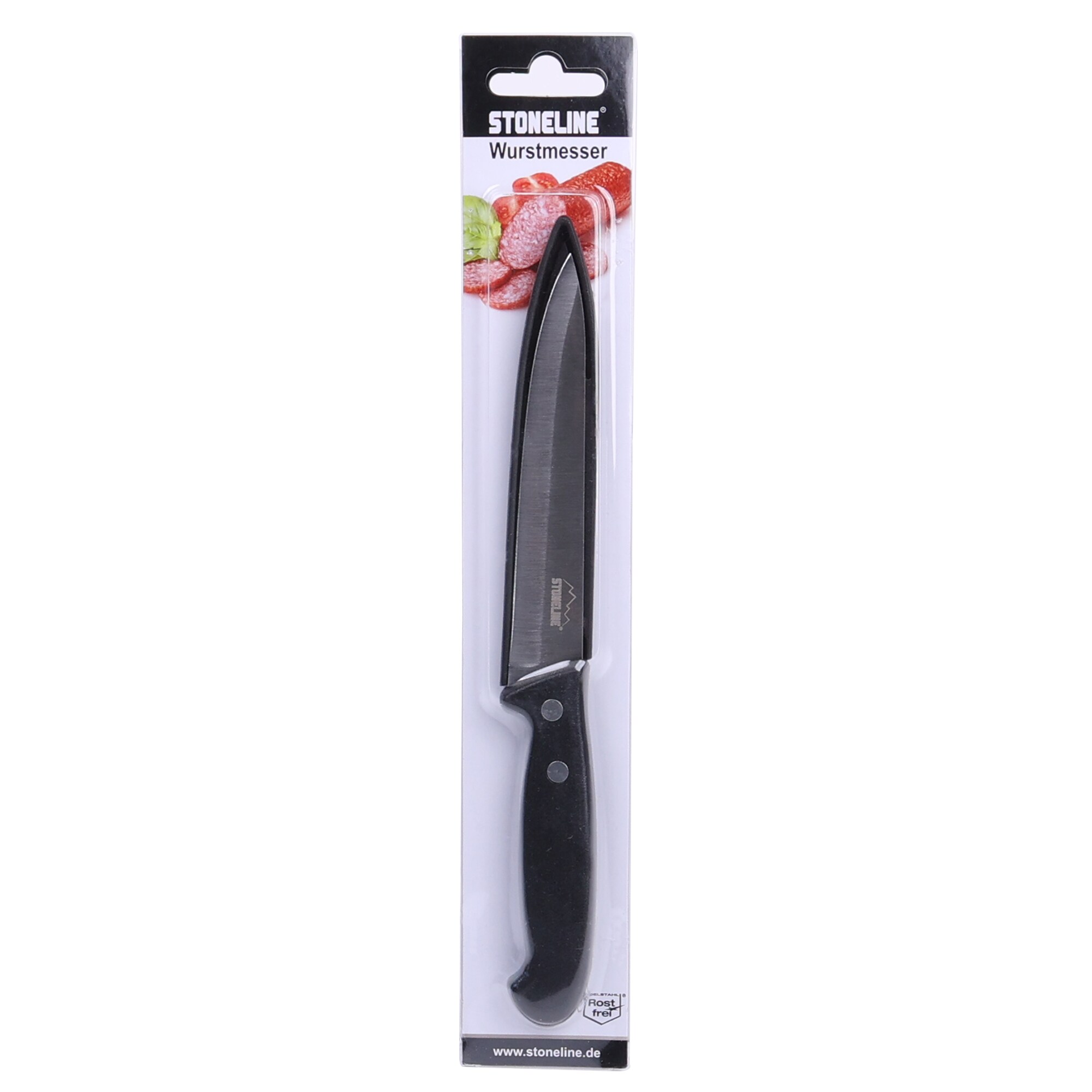 STONELINE® 22,7 cm Wurstmesser, mit Klingenschutz