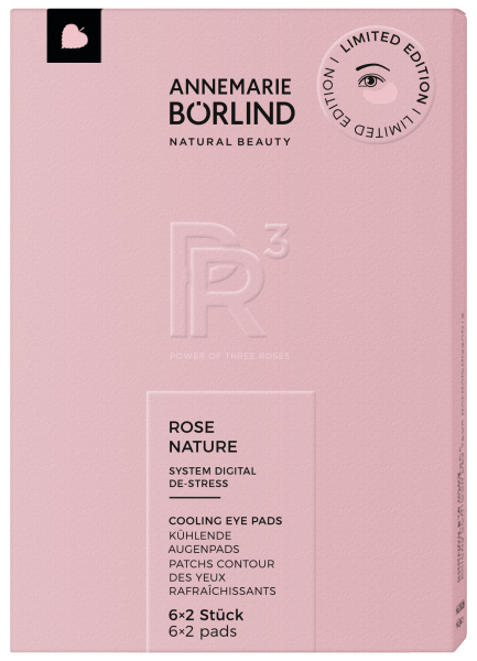 ANNEMARIE BÖRLIND Rose Nature Eye Pads (6X2 stuks)