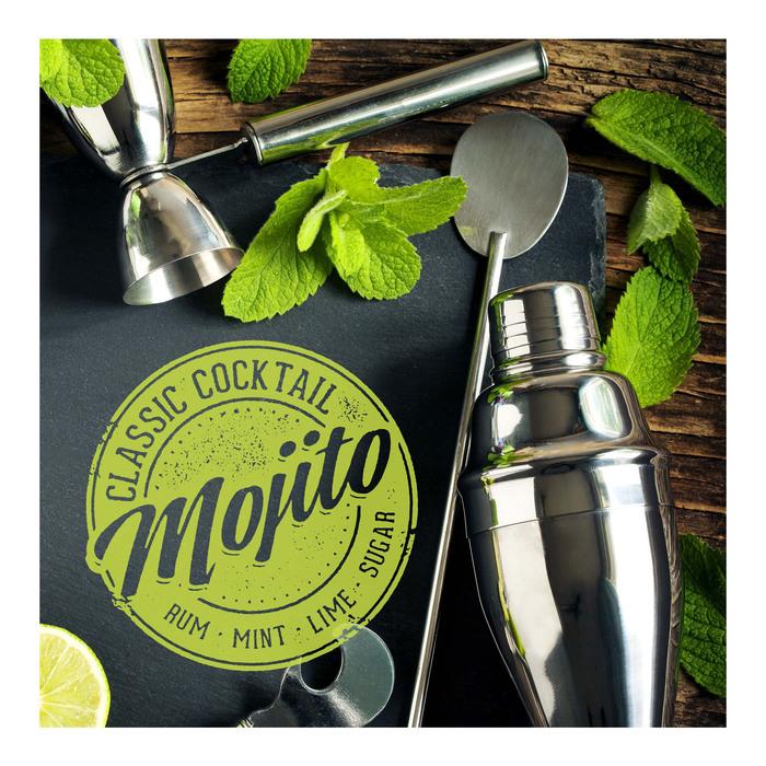 SET 20 SERVIETTES MOJITO 33X33CM