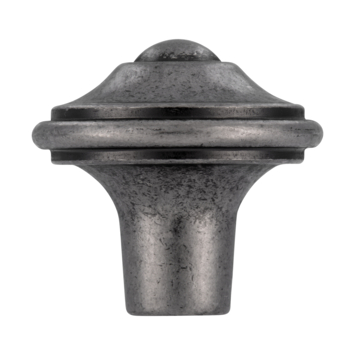 Knop Violet tin look 31mm