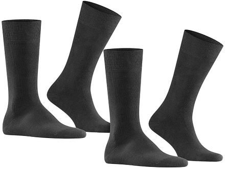 Falke Swing Sokken 2-Pack Antraciet 14633 kopen