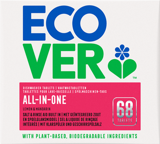 Ecover All-In-One Vaatwastabletten 68TB