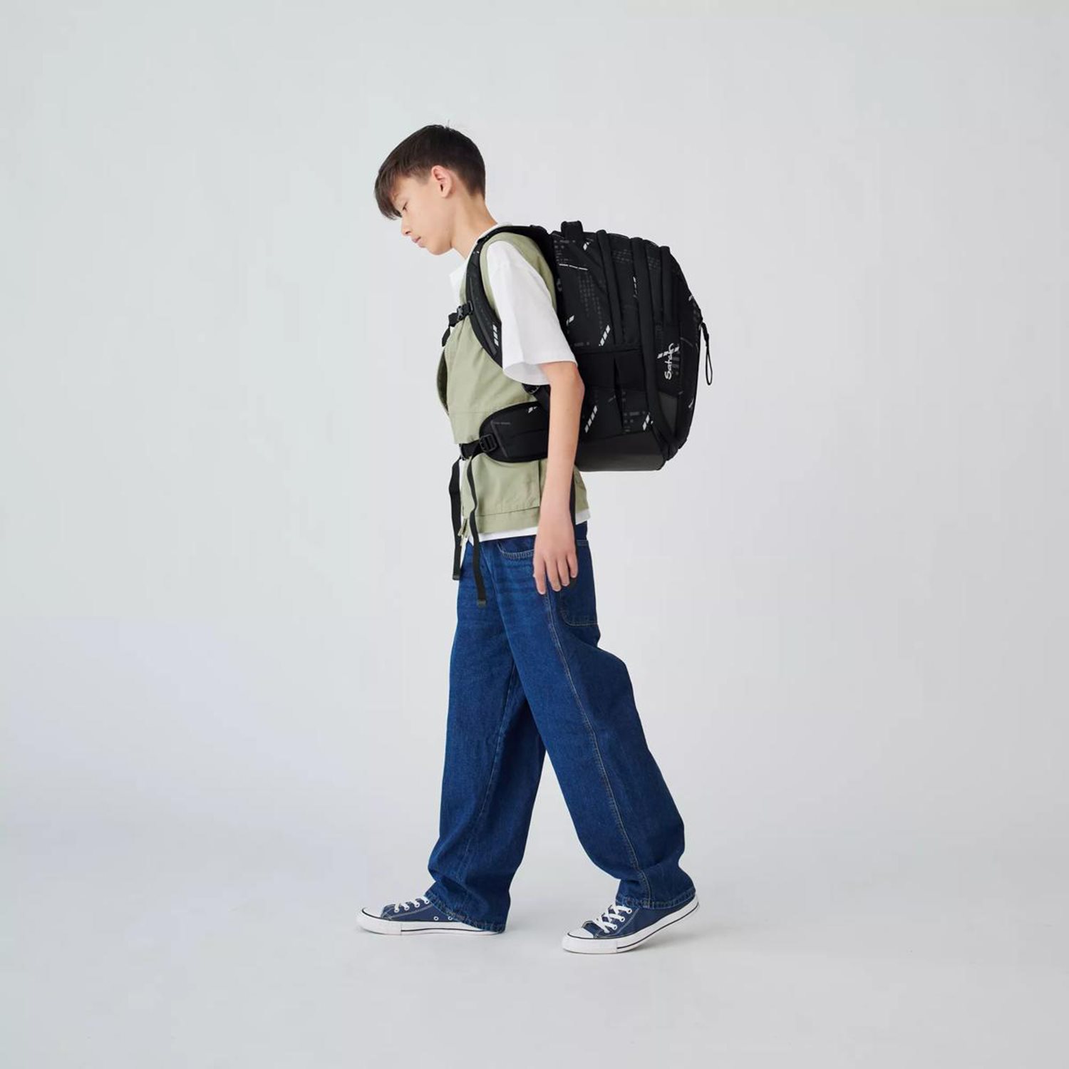 Satch Match School Backpack ninja matrix
