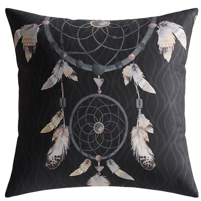 Couette DÉCO DOUBLE FACE motif attrape-rêves - chaude