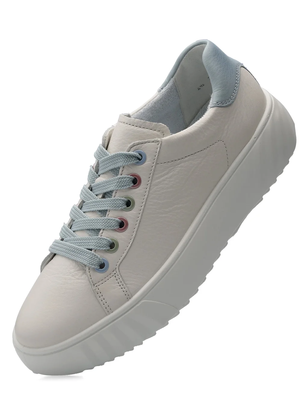 Sneaker Monaco cream aqua