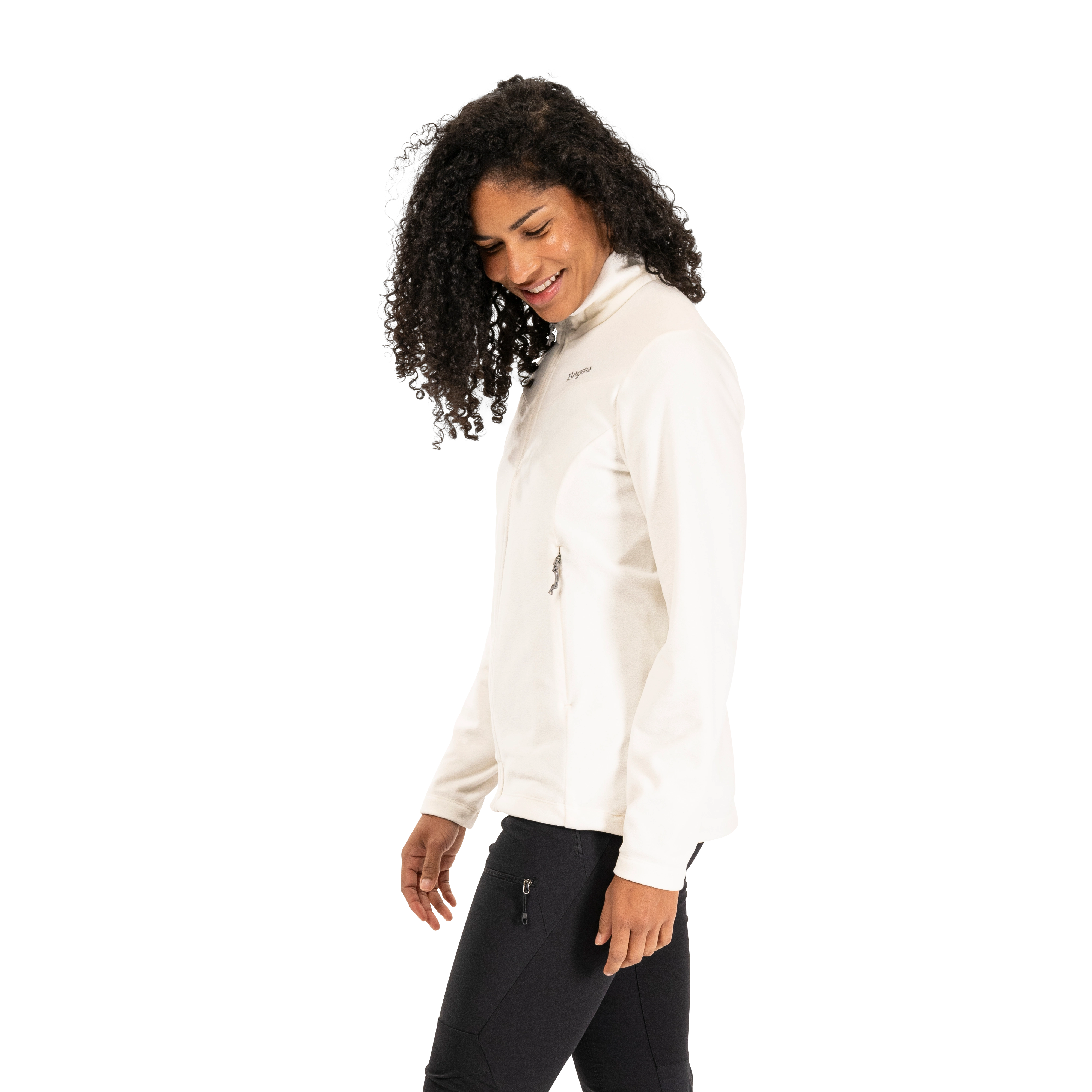 Finnsnes Fleece Jacket Women Vanilla White