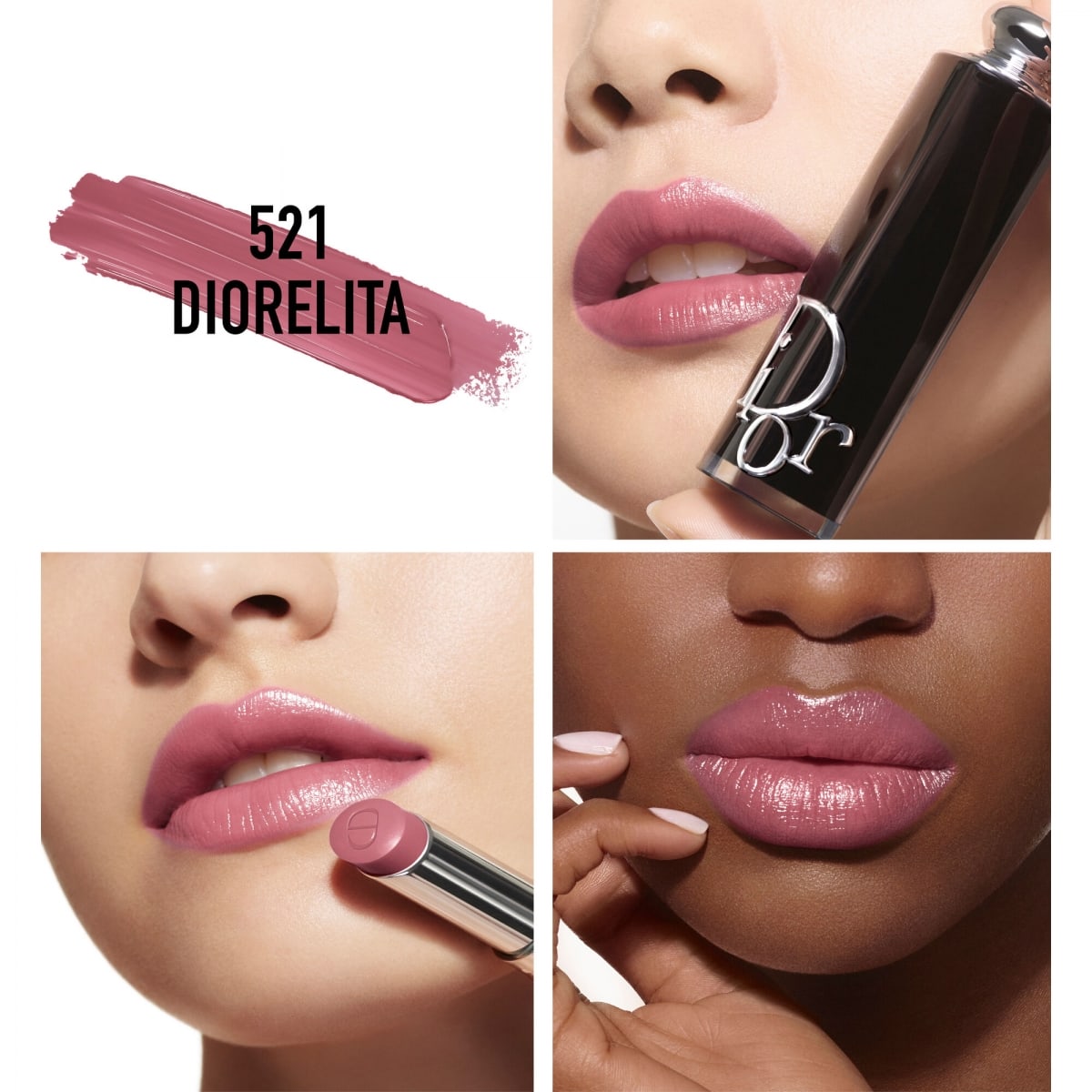 Dior Addict Dior Addict Recharge Rouge à Lèvres Brillant Couleur Intense - 90 % d'Ingrédients d'Origine Naturelle