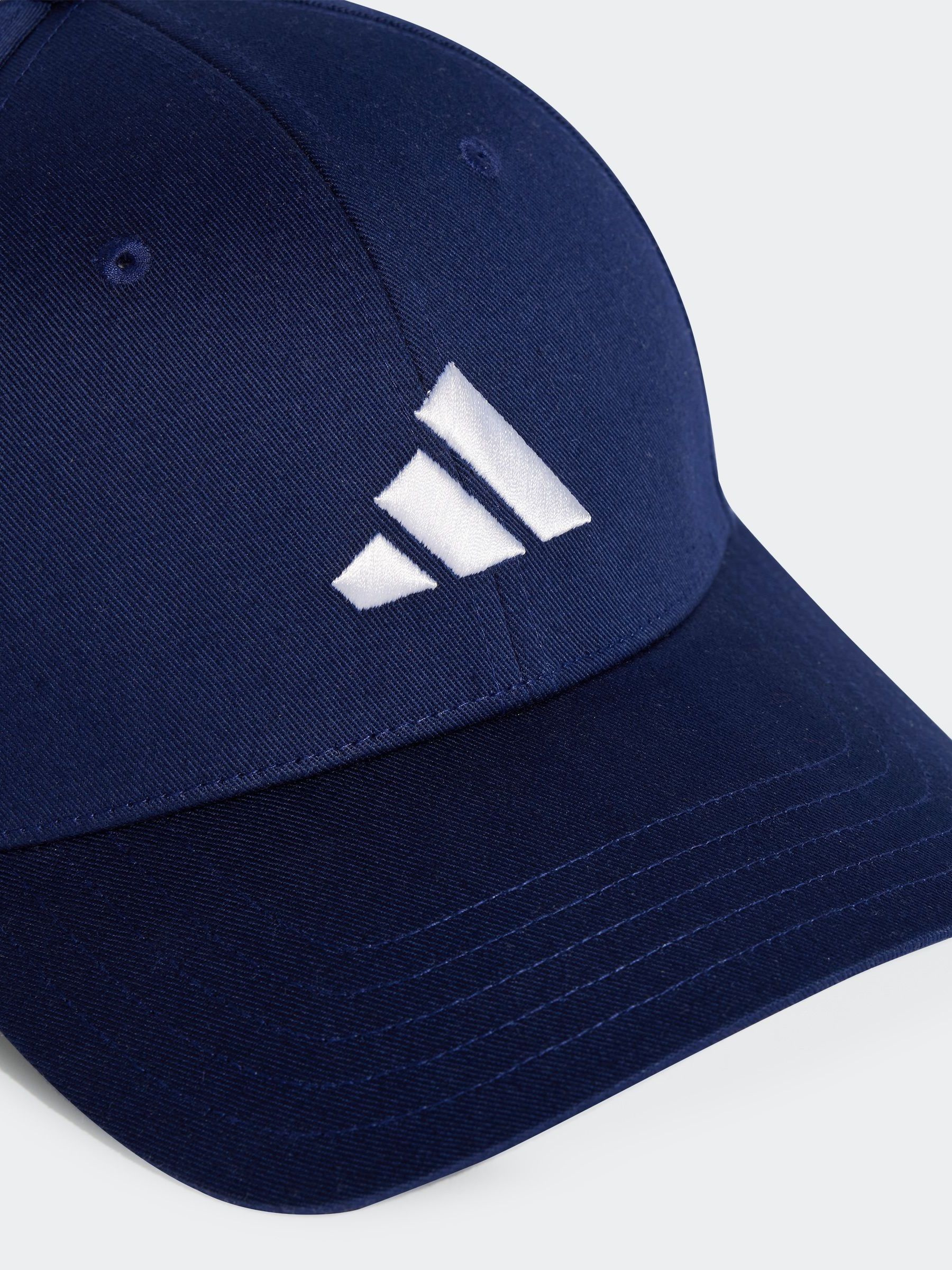 Blauw - adidas 100% katoenen honkbalpet