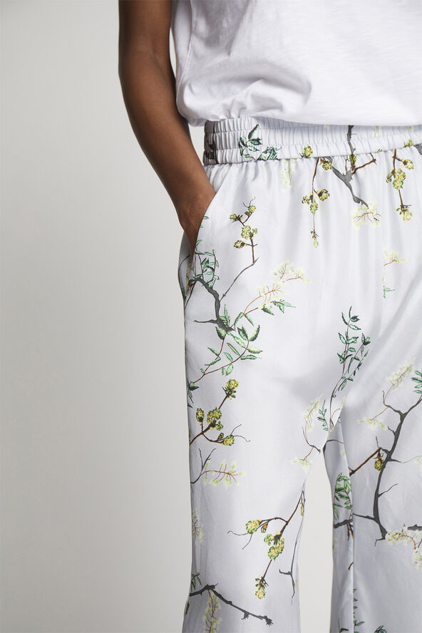 MUNTHE ARUM Silk Pants Dust green