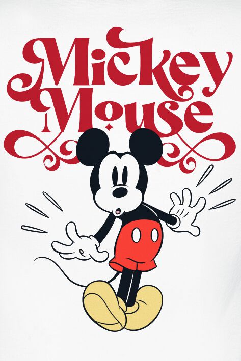 Mickey | Mickey & Minnie Mouse T-Shirt Manches courtes
