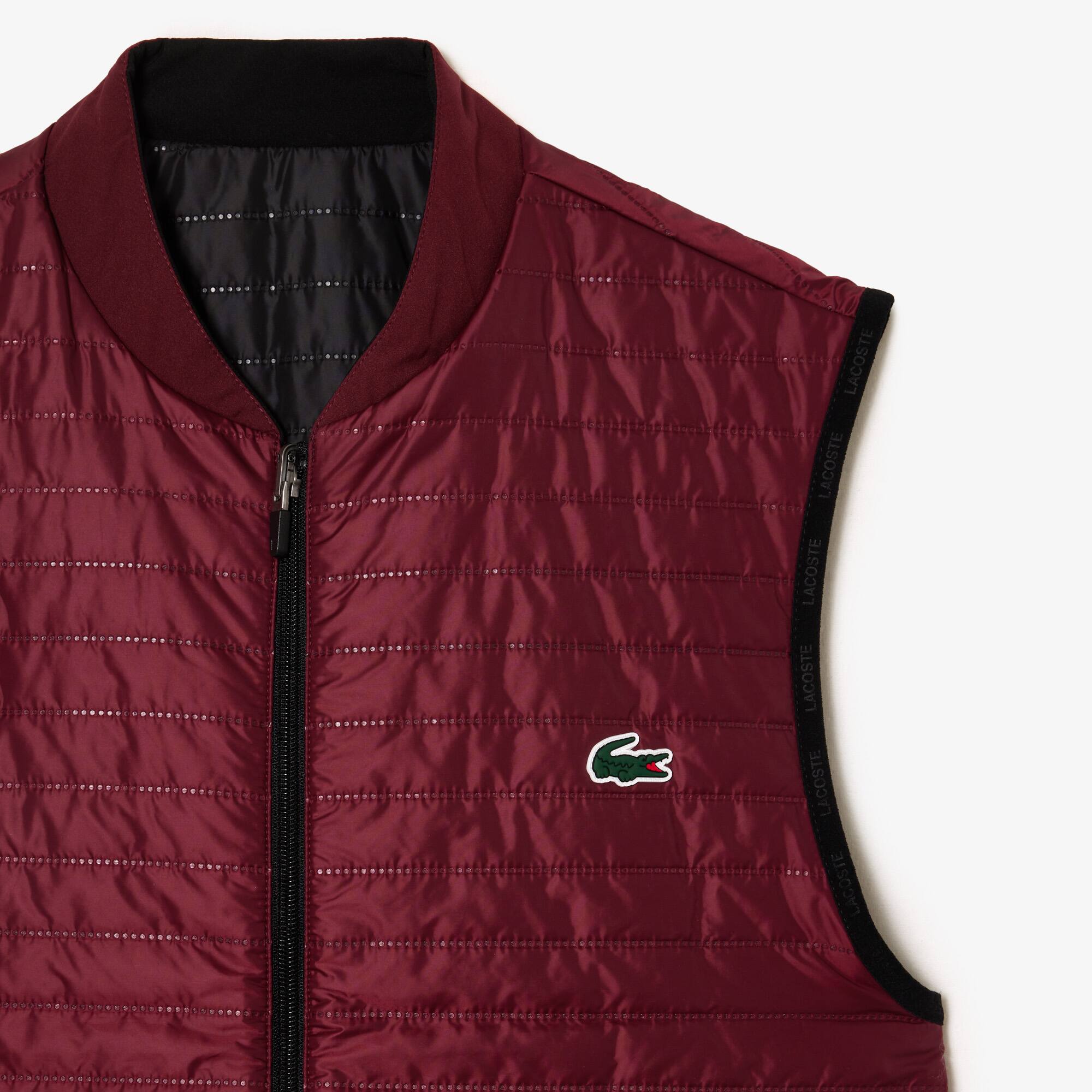 Veste sans manche homme Lacoste SPORT rembourrée et réversible Manteaux & Vestes - Noir - Lacoste - Homme