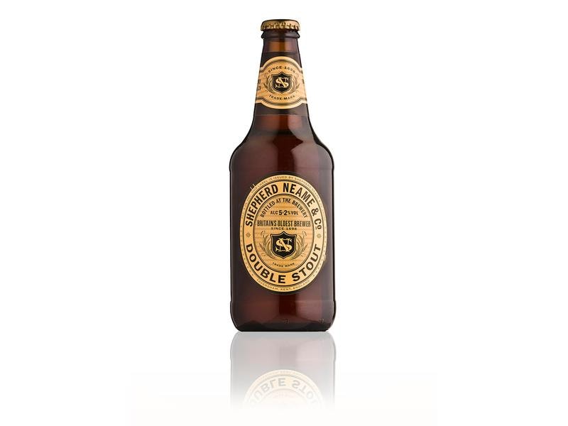 Brauerei Shepherd Neame Bier Double Stout 0.5 l Cremig-weiches Stout mit feinporiger Schaumkrone