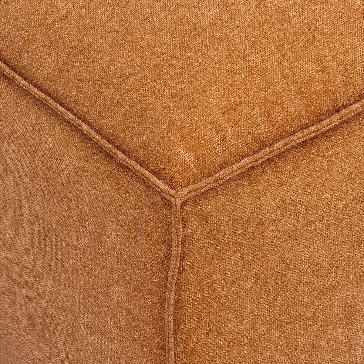 LA REDOUTE INTERIORS<br>Sofá modular de veludo texturizado, Seven