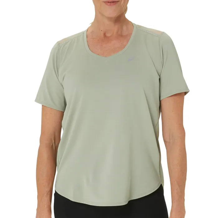 Asics Road SS V-neck Shirt Dames