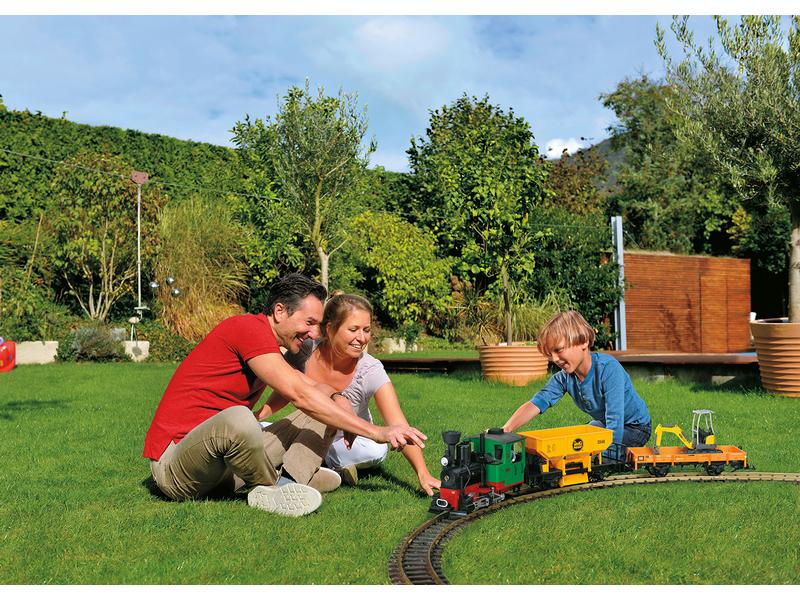 LGB Startpackung Güterzug 230 V, Spur G Güterzug Gartenbahn Starter Set