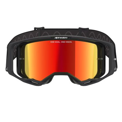 Masque cross Alpinestars VISION 8 CORP IRIDIUM 2025 - Noir