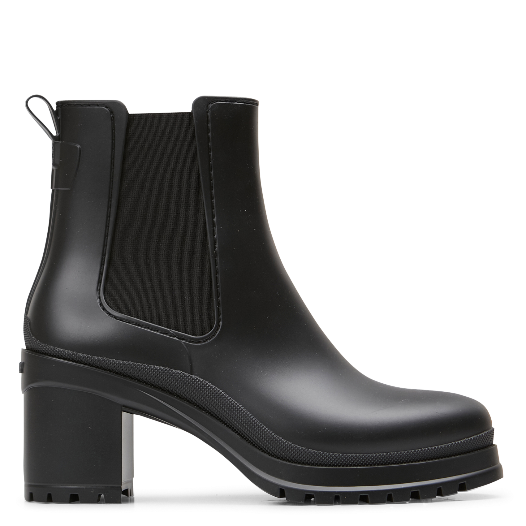 NASH - Bottines à talons en cuir| Noir