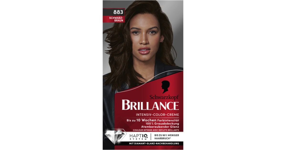 Schwarzkopf Brillance Schwarzbraun