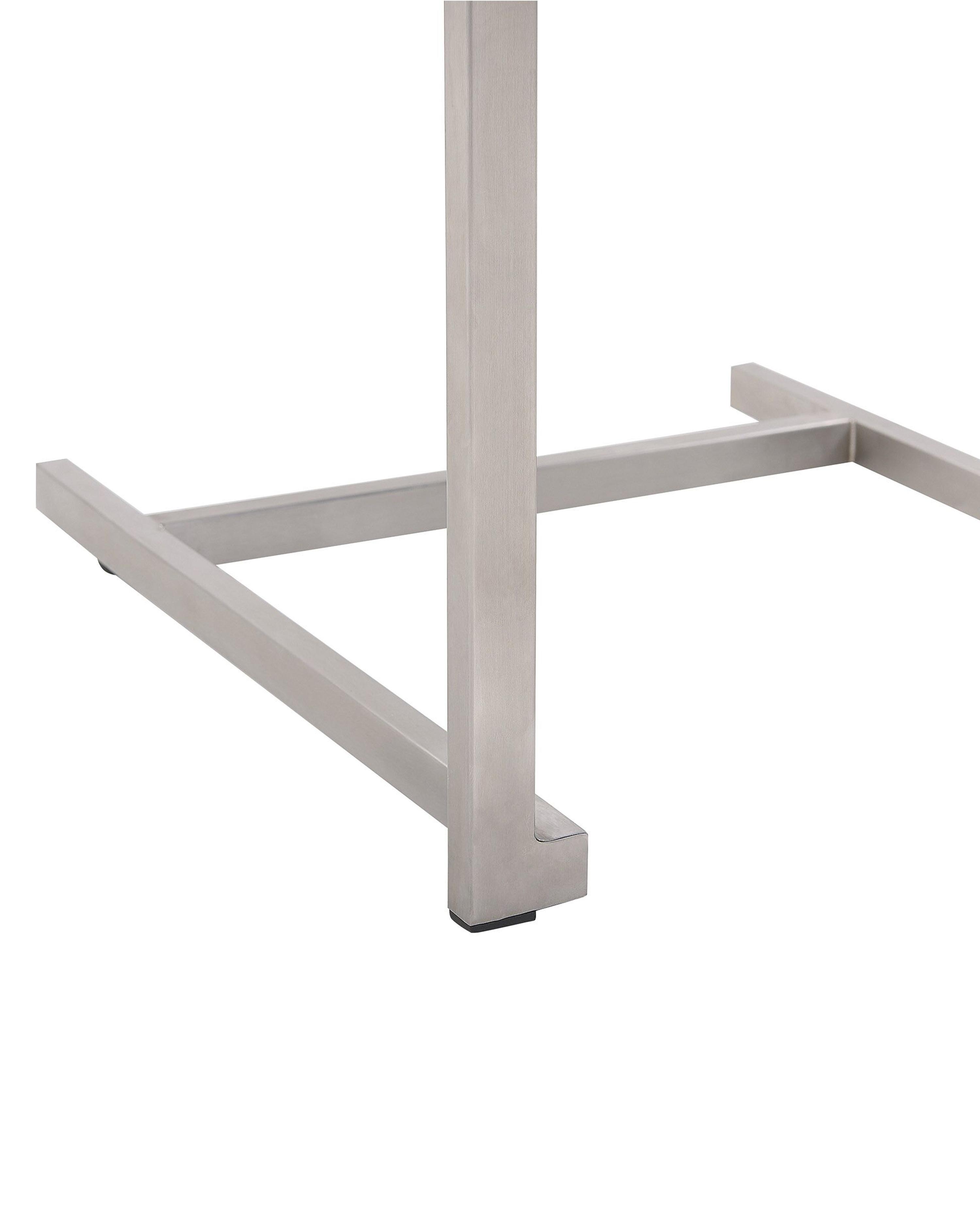 Set van 2 tuinstoelen COSOLETO Roestvrij staal Grijs