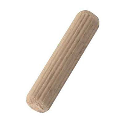 25 tourillons striés Hêtre ø8 mm x L. 40 mm