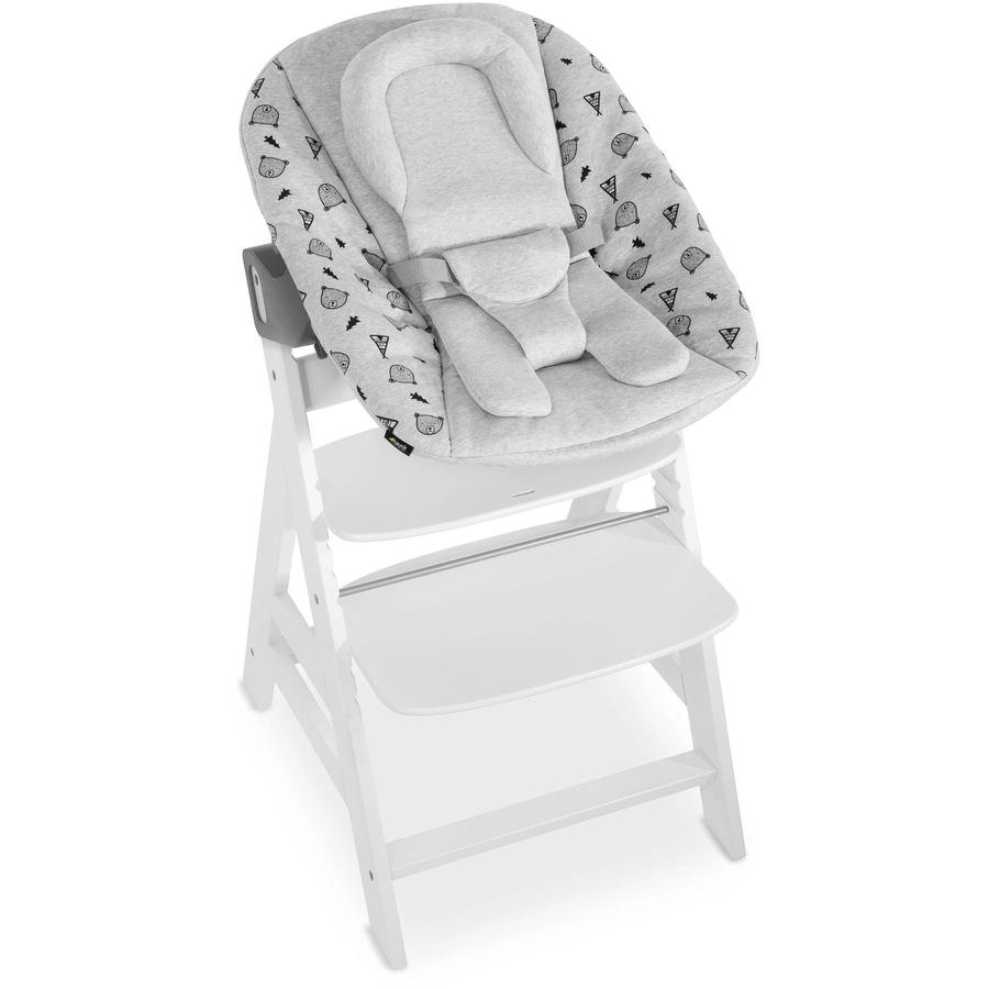 hauck Babyaufsatz Alpha Bouncer Premium Nordic Grey