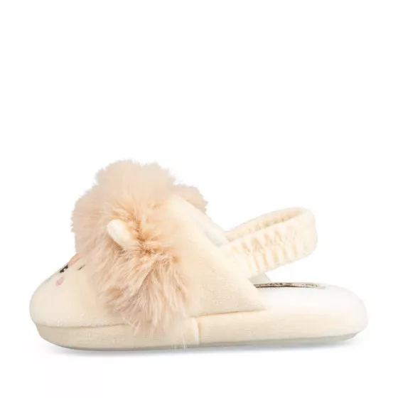 Chaussons lion BEIGE CHARLIE & FRIENDS