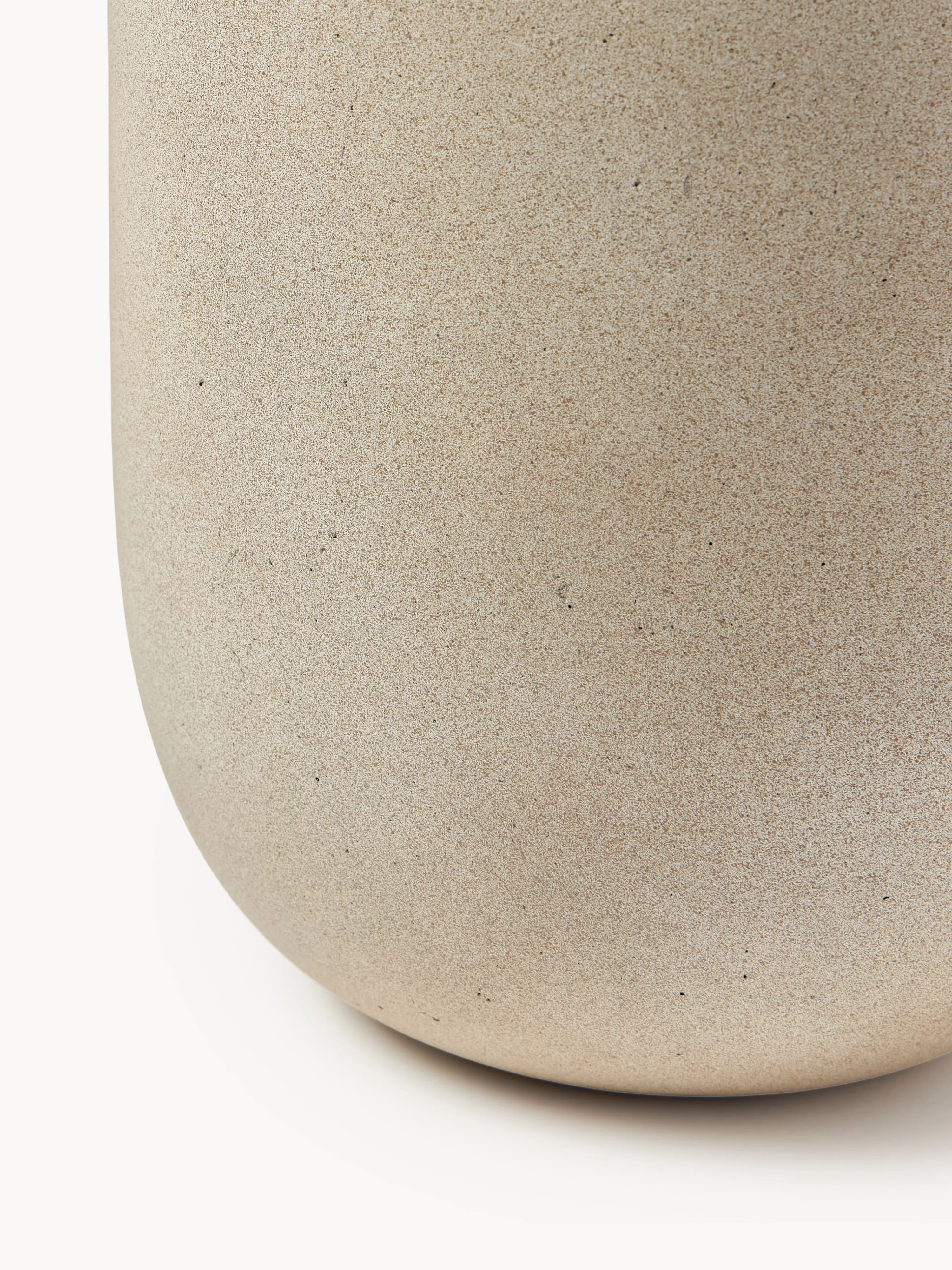Outdoor plantenpot Tuscany van beton, H 34 cm