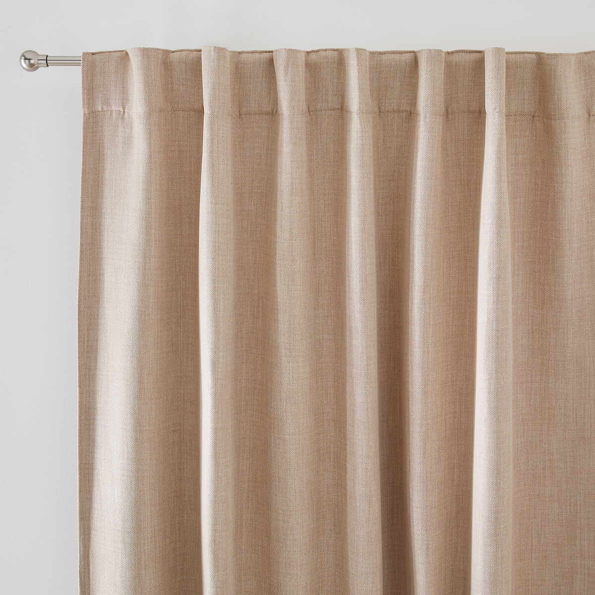 LA REDOUTE INTERIEURS<br>Cortina blackout com laços ocultos Exurie