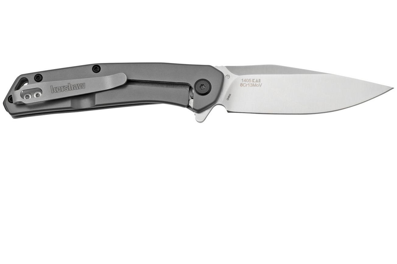 Kershaw Align 1405, Assisted Flipper, Gray PVD Stainless Steel, zakmes