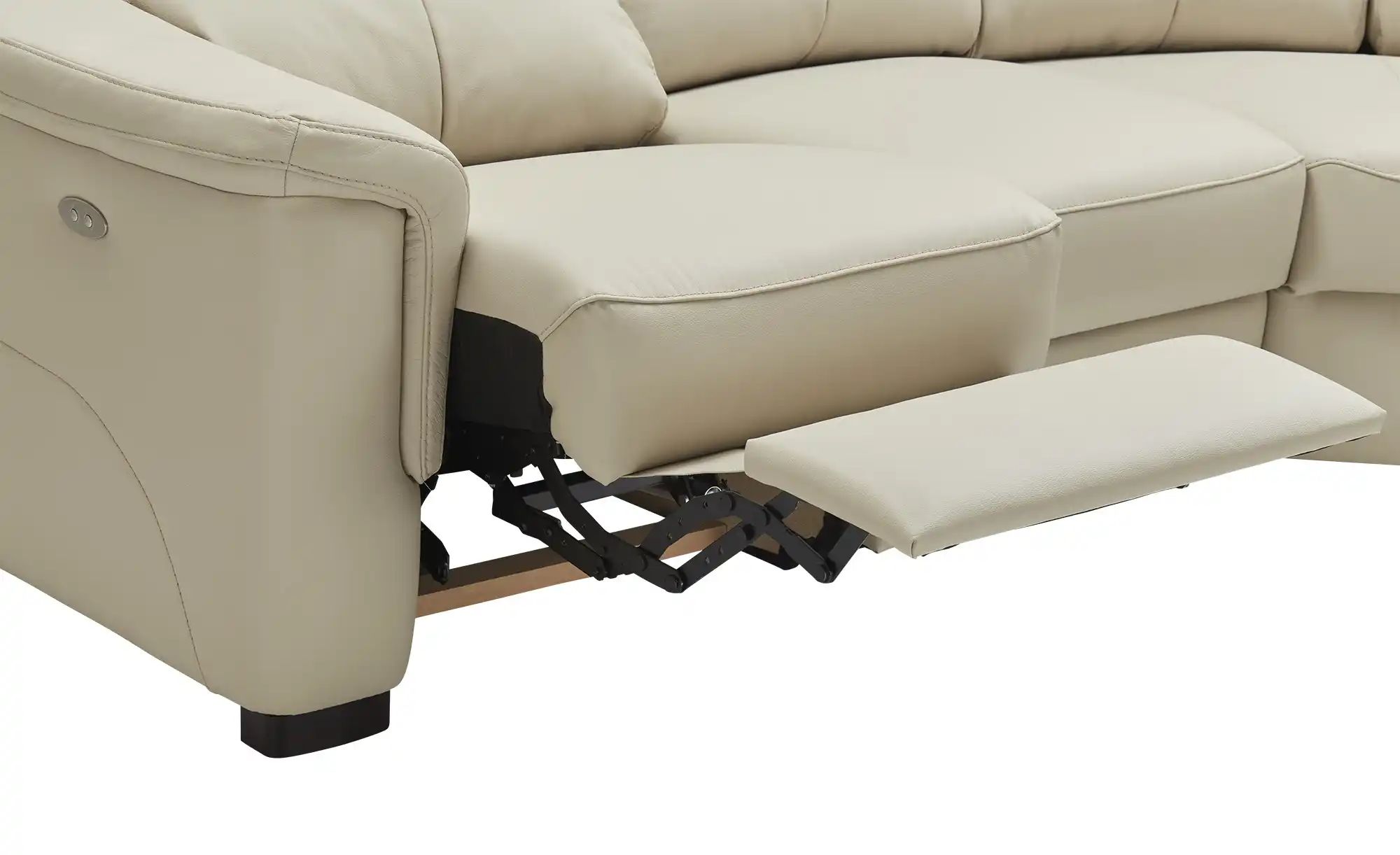 uno Ecksofa Leder und Kunstleder Barcelona