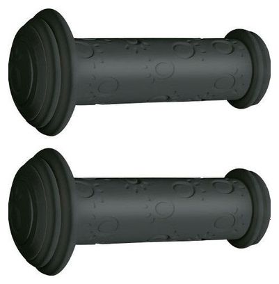 Herrmans Kids grip 82l jeu de poignées 115mm ø22mm noir sur carte