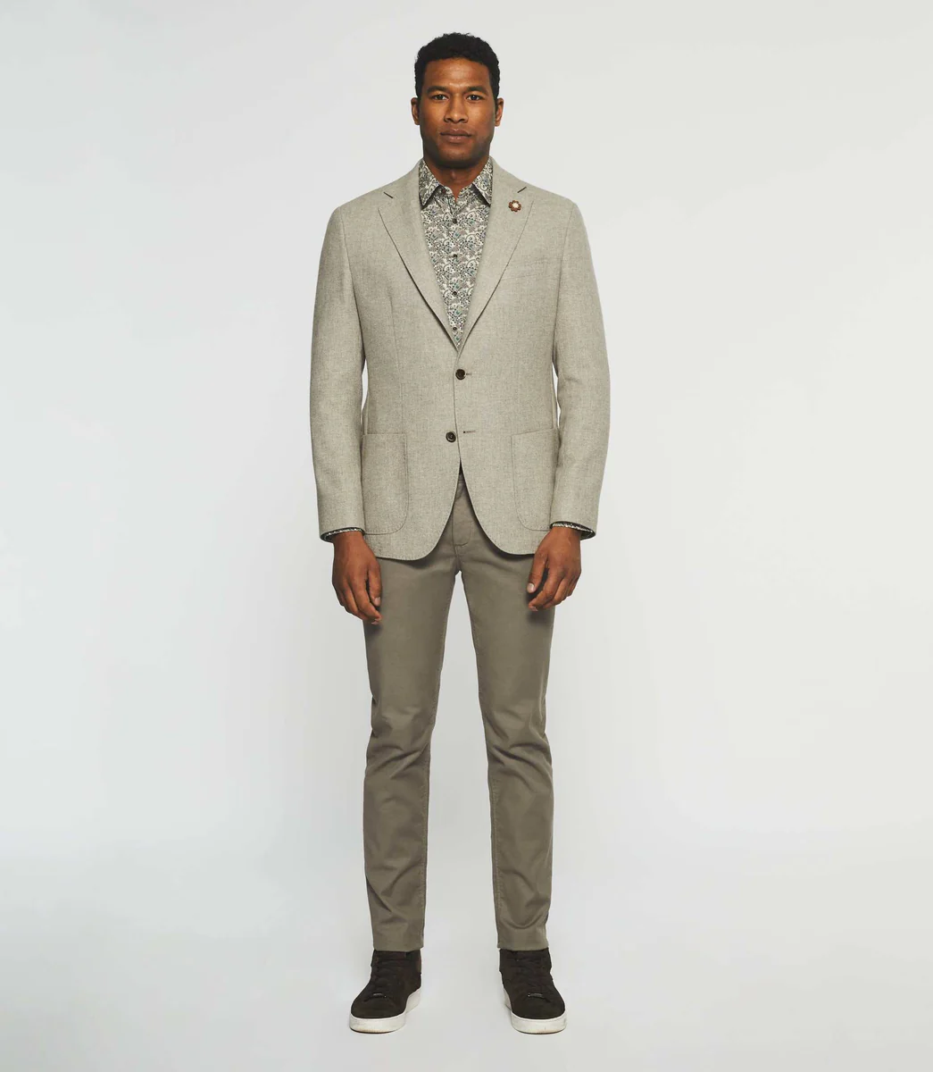 Veste à deux boutons beige DOLCE
