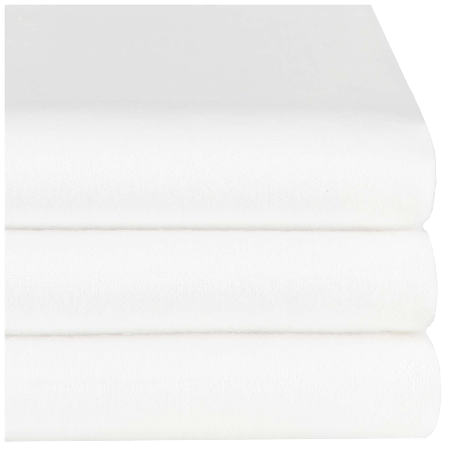 Prénatal molton onderlegger 3 stuks wit