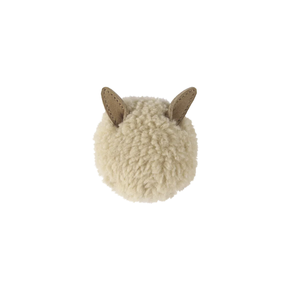 Ploto Hairclip | Alpaca | Beige Curly Faux Fur