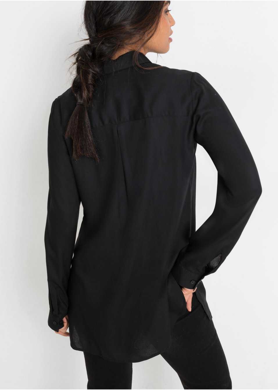 Chemisier long en viscose