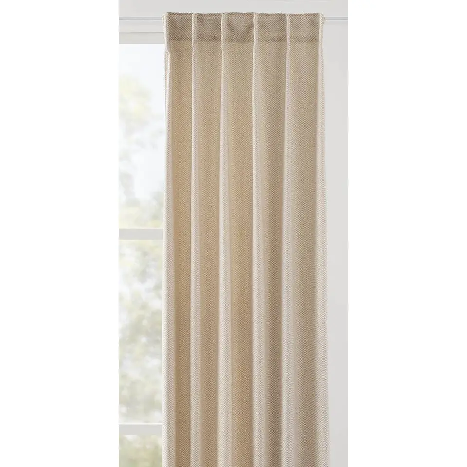Gordijn Kaat lichtdoorlatend - beige - 140x280 cm