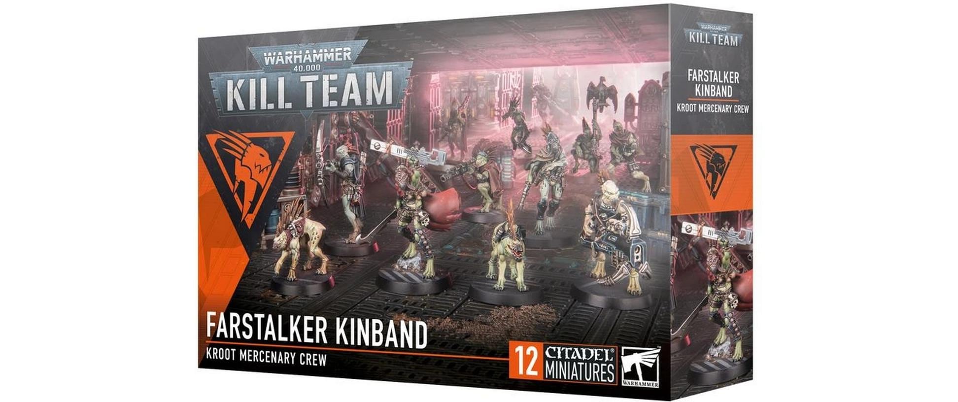 Figurenset Warhammer 40.000 Fernpirscher-SippenscharWarhammer 40.000 Kill Team: Fernpirscher-Sippenschar – Bausatz