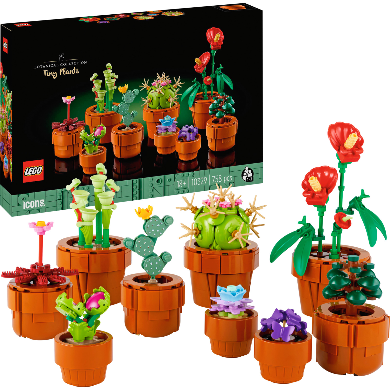 LEGO Botanical Collection Mini Pflanzen 10329